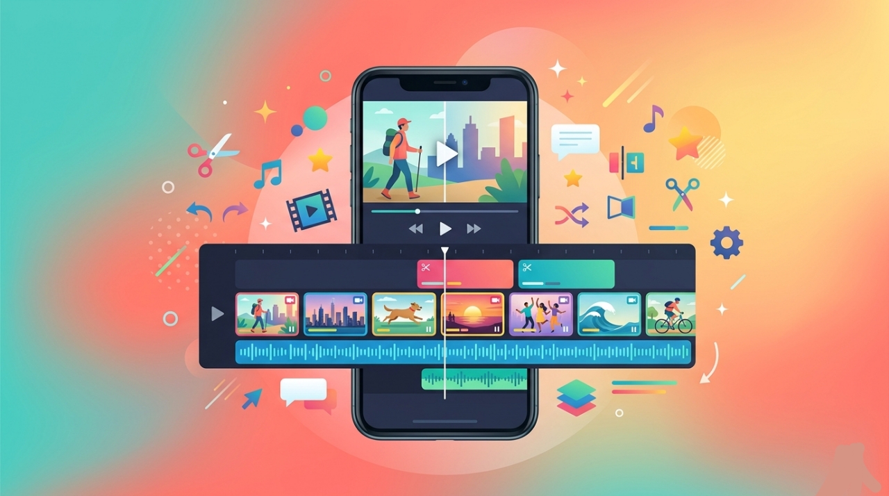 Editing on the go: my phone has basically replaced my laptop for quick edits.